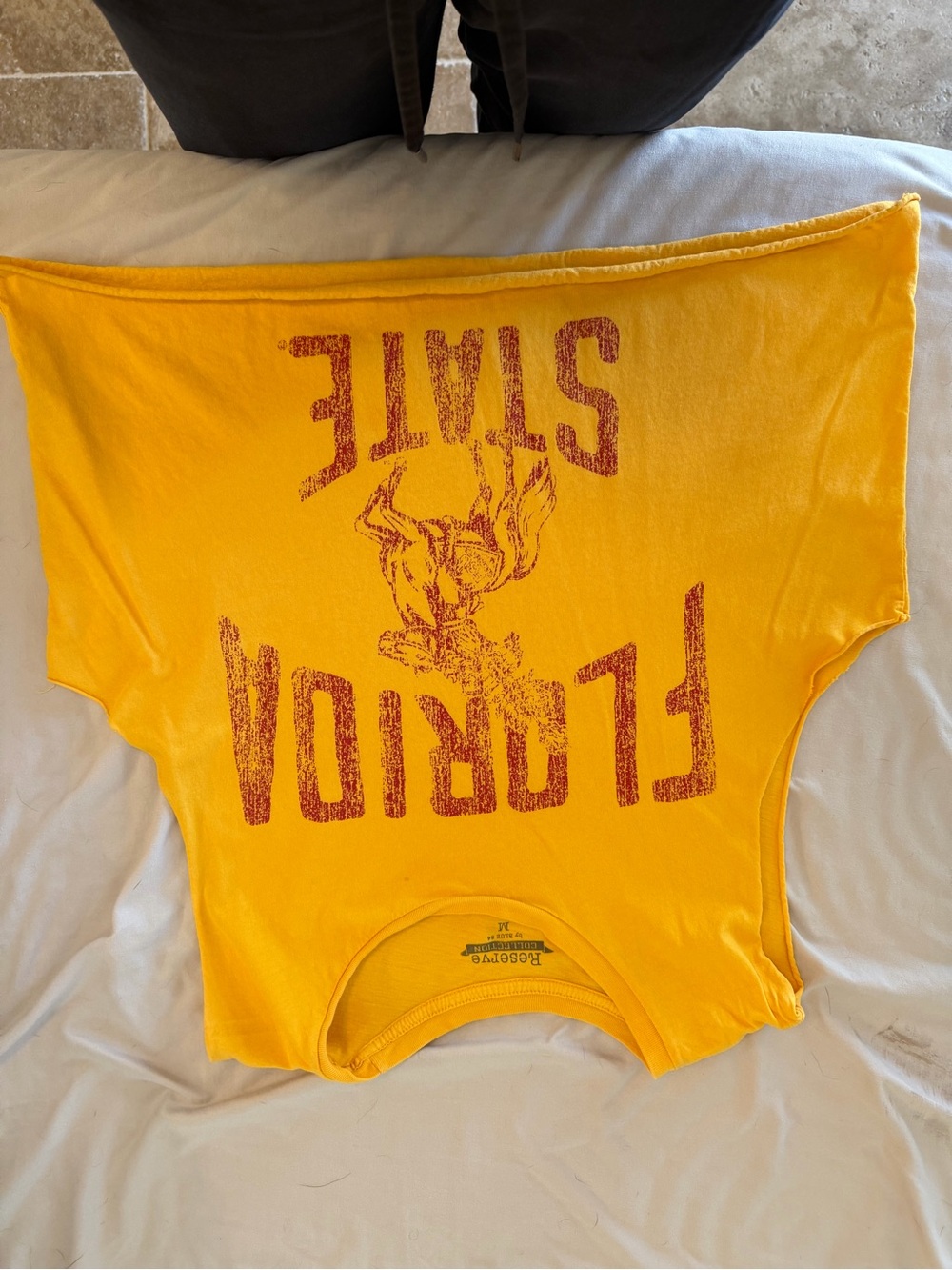 Re-Play Kids Yellow 'Florida State' Graphic Tee